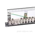 Keystone Jacks Patch Panel STP Loaded 24 48 port Jacks Patch Panel Supplier